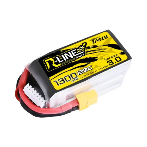 Batería Tattu R-Line V3 6S 1300mAh 120C