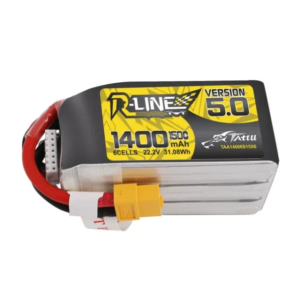 Batería LiPo TATTU R-Line V5 6S 1400mAh 150C