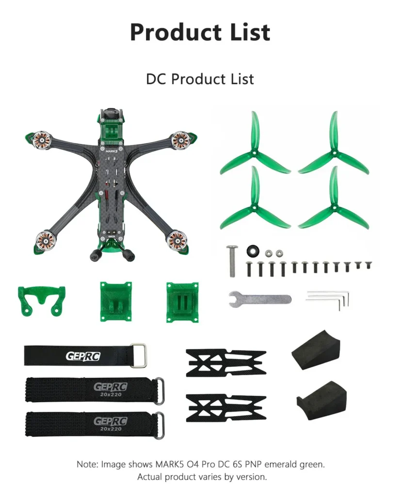 GEPRC MARK 5 O4 Pro DC GPS 12 GEPRC MARK5 O4 Pro DC FPV 12