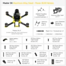 SpeedyBee Master 3X Modular O3/O4 Pro HD Digital