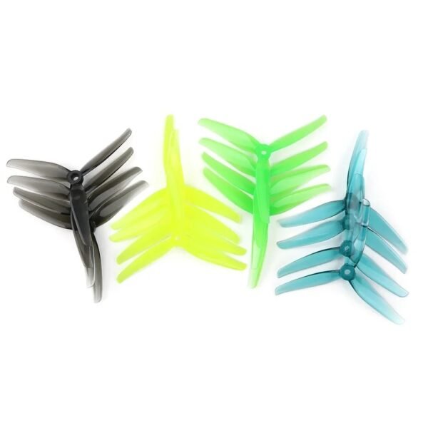 Hélice Nazgul R5 V2 Tri‑Blade Crystal Yellow - Imagen 4