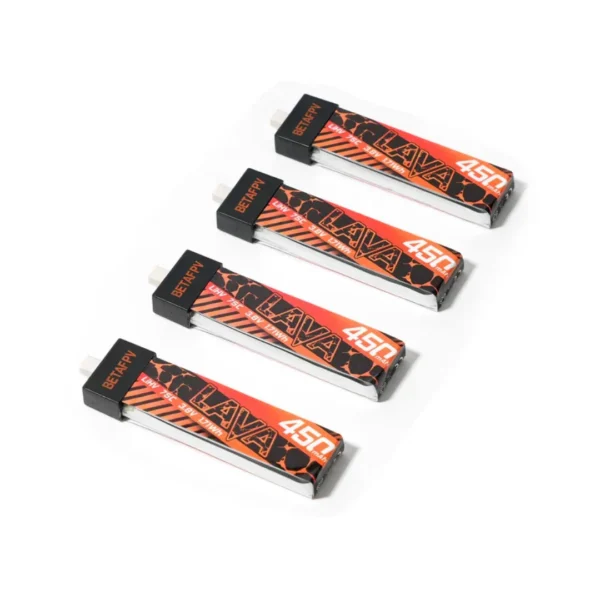 Batería BetaFPV LAVA 1S 450mAh 75C Battery (4PCS)