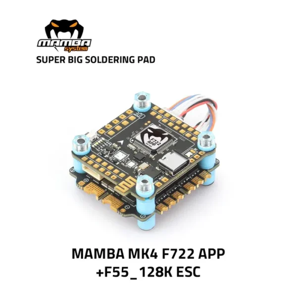 Diatone Mamba MK4 F722 APP F55_128k - Imagen 4