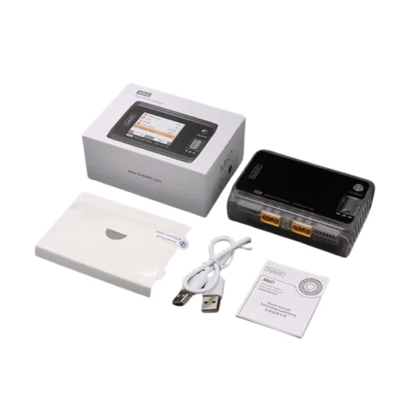 Cargador ToolkitRC M6D Dual Transaparente - Imagen 3