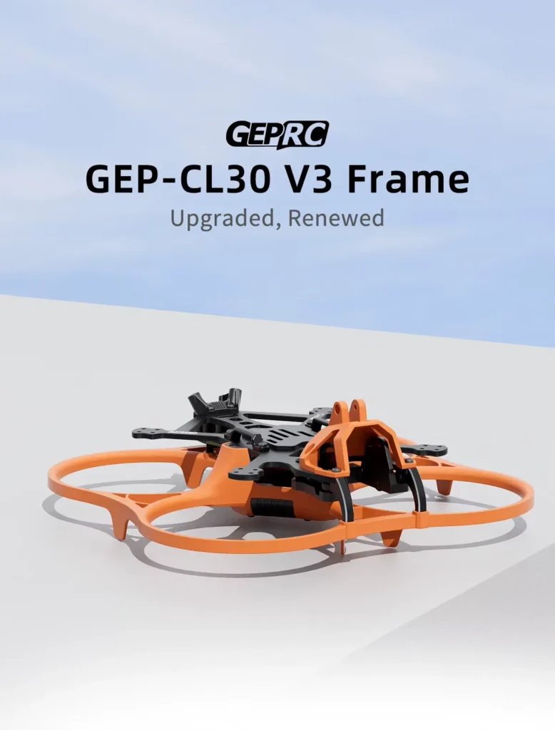 Frame CineWhoop Geprc Cinelog30 V3 para O4 Air Unit Pro 7 GEPRC CL30 V3 Frame 8