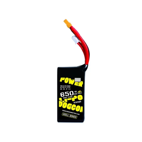Batería LiPo Dogcom UCELL 650mAh 4S 150C