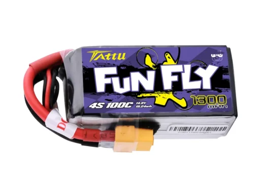 Batería Tattu LiPo FunFly 100C 1300mAh 4S