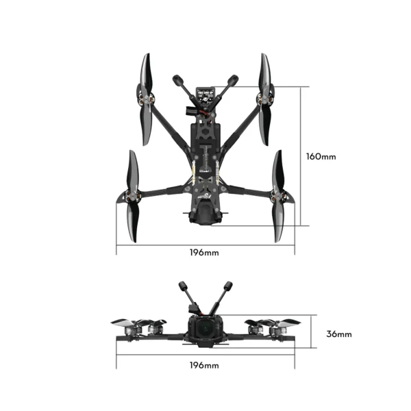 Flywoo Explorer LR 4 DJI O4 PRO Sub250 Micro Long Range Drone 2.4GHz ELRS - Imagen 4