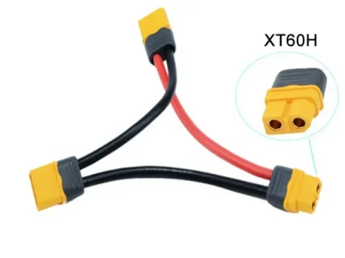 Series Harness XT60H Battery Connector Wire Dual Extension Y Splitter Cable 4 e1752138926919
