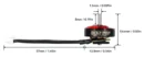 Motores BetaFPV 1102 18000KV 50mm (4pcs)