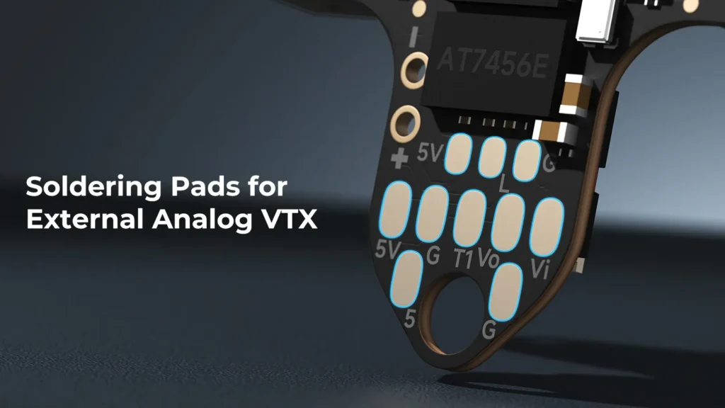 Controladora de vuelo BetaFPV Matrix 1S 3IN1 con MCU STM32G473 y BEC de alto rendimiento