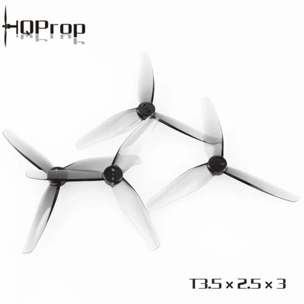 Hélices HQProp T3.5X2.5X3（2CW+2CCW)-Poly Carbonate - Imagen 2