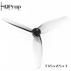 Hélices HQProp T3.5X2.5X3（2CW+2CCW)-Poly Carbonate