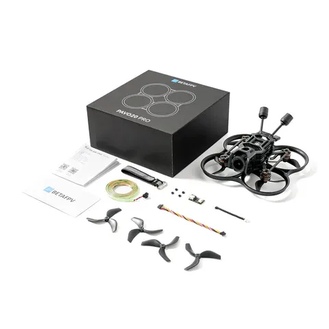BetaFPV Pavo20 Pro O4 PRO ELRS 2.4G Cinewhoop 6 BetaFPV Pavo20 Pro O4 PRO ELRS 2.4G contenido